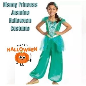 Kids' Disney Princess Jasmine Halloween Costume Size 4-6X SP